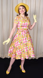 Miss Lulo Lemon Gingham Bella Dress