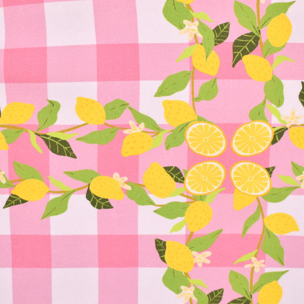 Lemon Gingham Bella Dress Cats Like Us