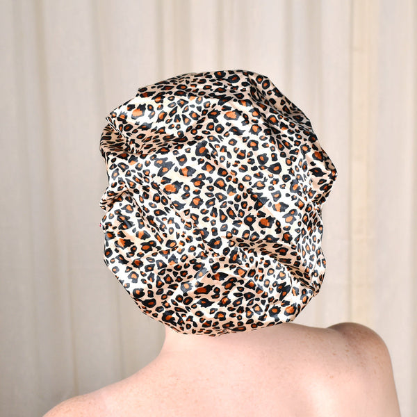 Leopard Print Shower Cap Cats Like Us