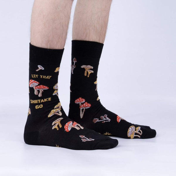 Let That Shiitake Go Socks Cats Like Us