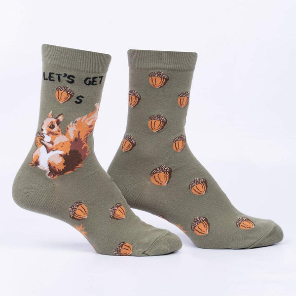 Let's Get Nuts Squirrel Socks Cats Like Us