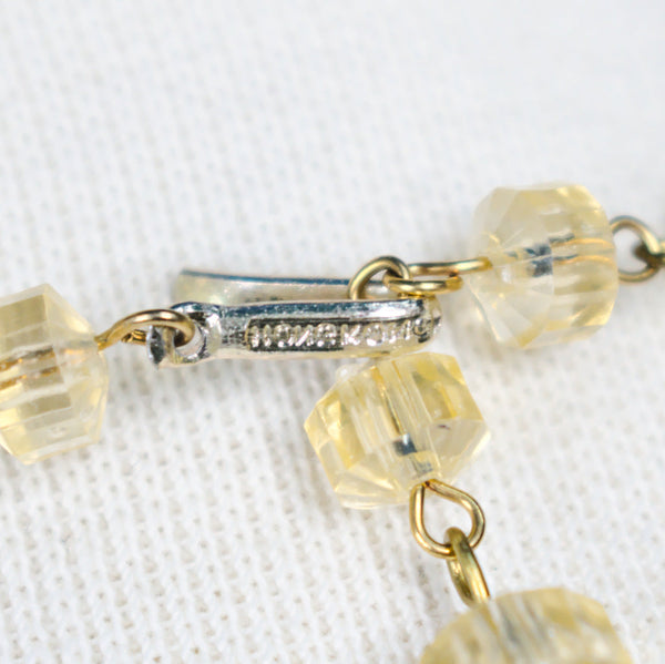 Light Peach Double Necklace Cats Like Us