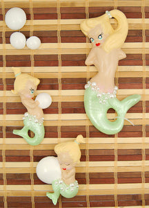 Lime Blonde Baby Mermaid Set Cats Like Us