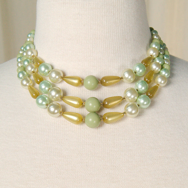 Lime Green Necklace Set Cats Like Us
