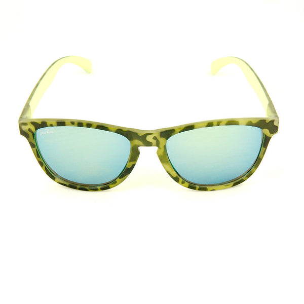 Lime Psychobilly Zebra Sunnies Cats Like Us