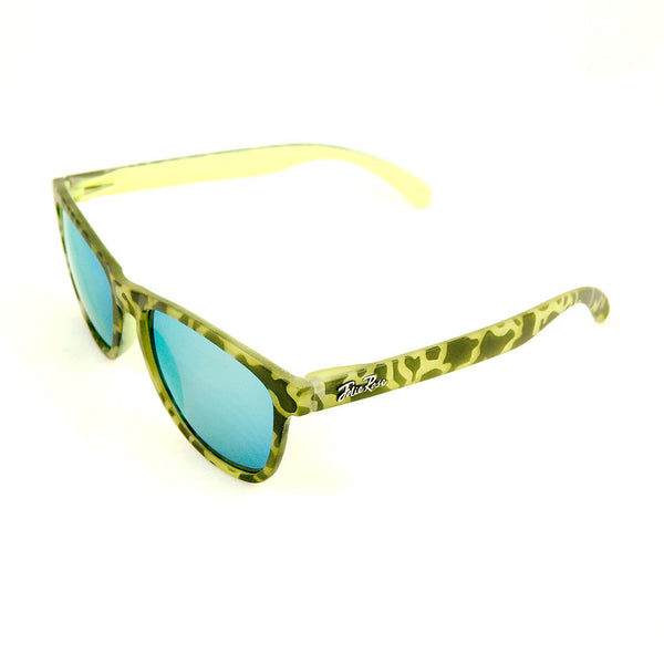 Lime Psychobilly Zebra Sunnies Cats Like Us