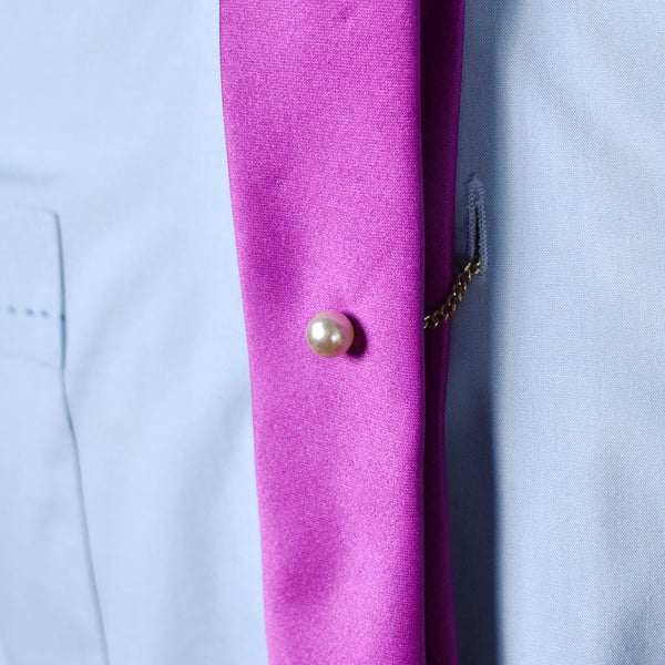 Little White Pearl Vintage Tie Tack Cats Like Us