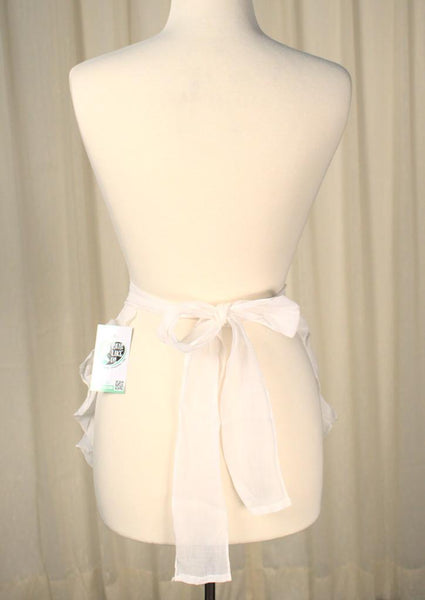 Little Yellow Roses Apron Cats Like Us