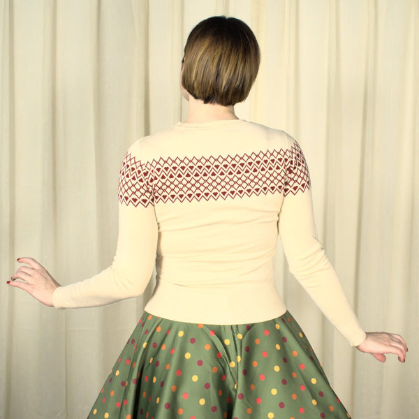Louisa Heart Cardigan Cats Like Us
