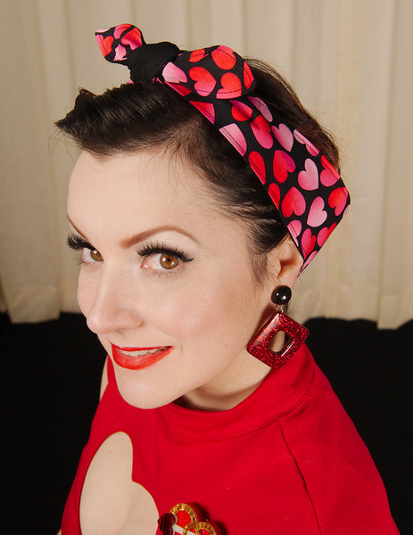 Love Hearts Hair Tie Cats Like Us