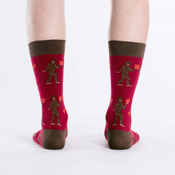 Love Sasquatch Valentine Socks Cats Like Us