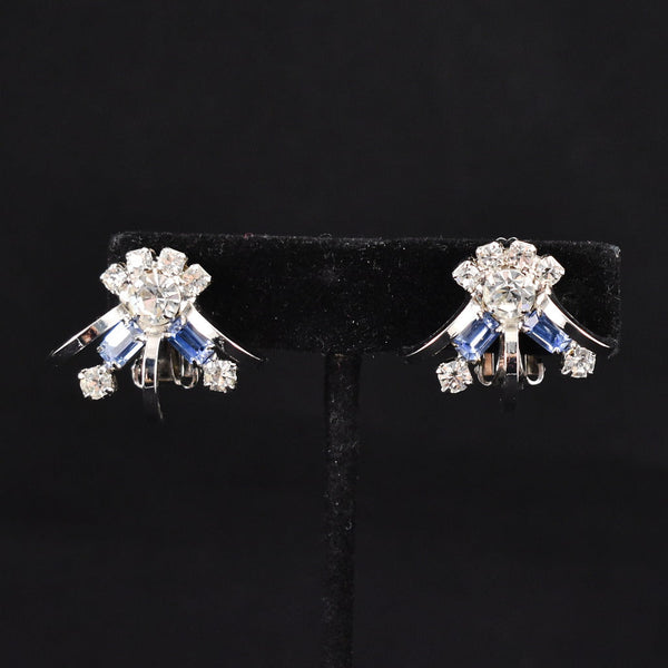 Lt Blue Vintage Burst Earrings Cats Like Us