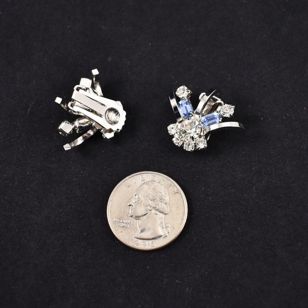 Lt Blue Vintage Burst Earrings Cats Like Us