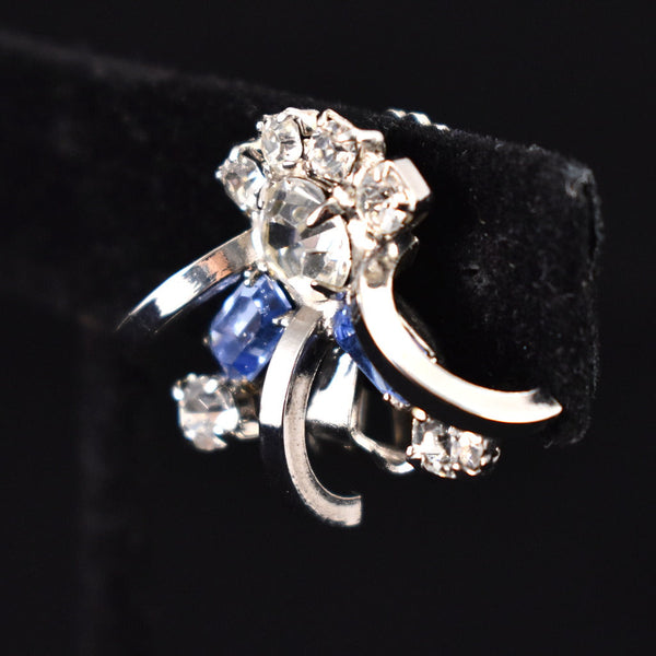 Lt Blue Vintage Burst Earrings Cats Like Us