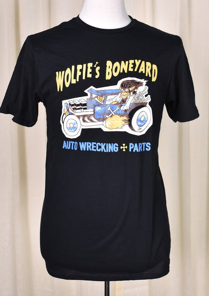 MM's Wolfies's Boneyard T Shirt Cats Like Us