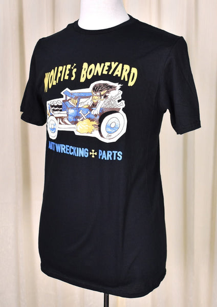 MM's Wolfies's Boneyard T Shirt Cats Like Us