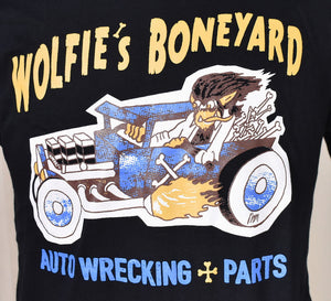 MM's Wolfies's Boneyard T Shirt Cats Like Us