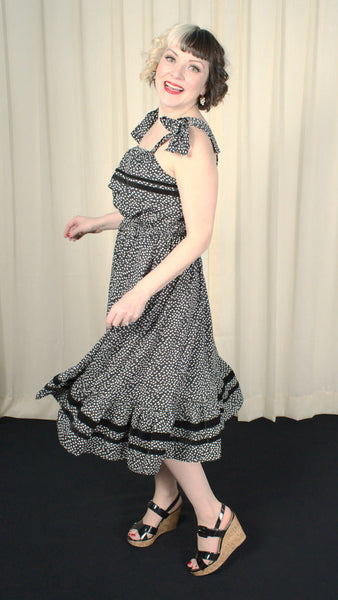 Mae Ruffle Swing Dress Cats Like Us