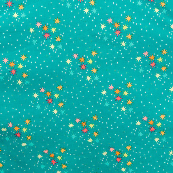 Magic Stars Teal Twirl Skirt Cats Like Us