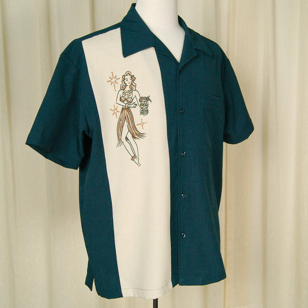 Mai Tai Mirage Bowling Shirt Cats Like Us