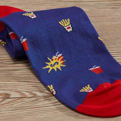 Make It a Combo Dress Socks Cats Like Us