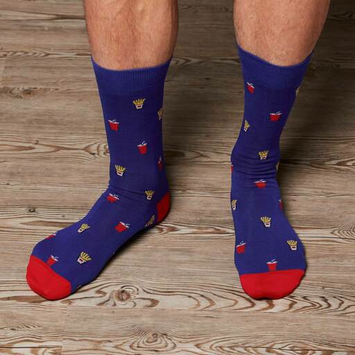 Make It a Combo Dress Socks Cats Like Us