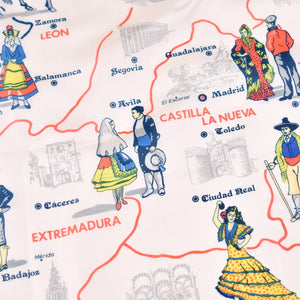 Map of Spain Souvenir Scarf Cats Like Us