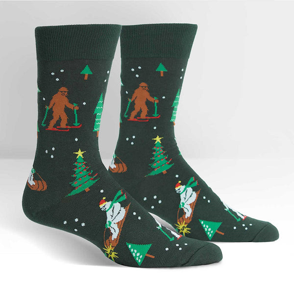 Mens Ready Yeti Go Crew Socks Cats Like Us