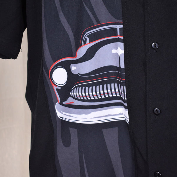 Merc Flame Panel Shirt Cats Like Us
