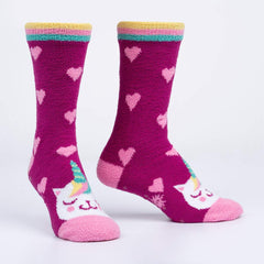 Mewnicorn Cat Slipper Socks