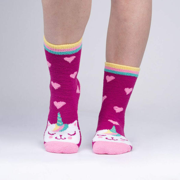 Mewnicorn Cat Slipper Socks Cats Like Us