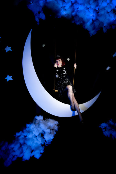 Misty Moon Velvet Skirt Cats Like Us