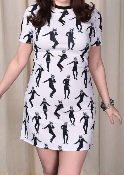 Mod Kat Mini Dress Cats Like Us