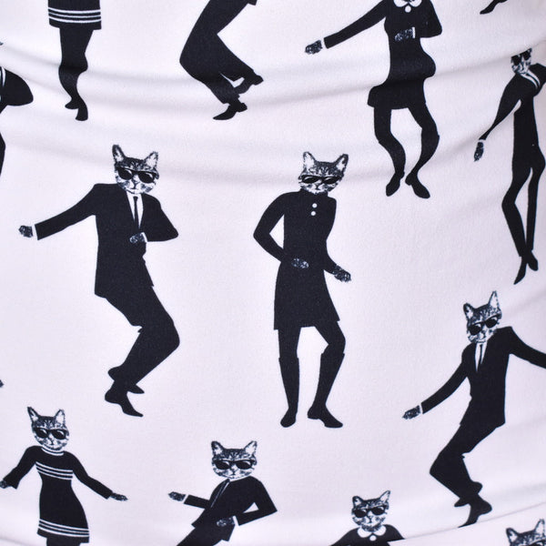 Mod Kat Mini Dress Cats Like Us