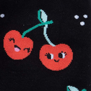 Mon Cherry Cherries Socks Cats Like Us