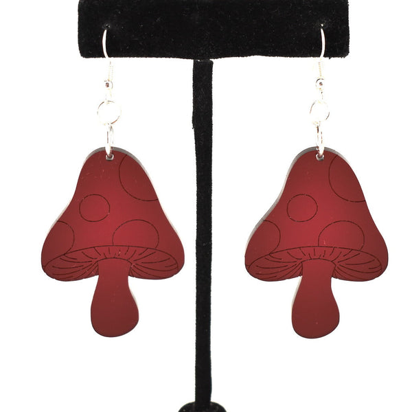 Mushroom Mania Earrings Cats Like Us