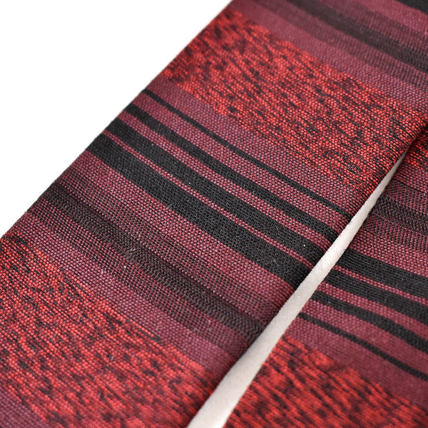 NOS 1960s Vintage Red & Black Stripe Tie Cats Like Us