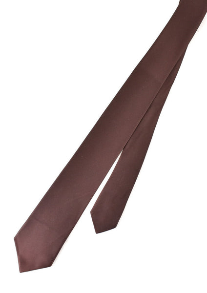 NOS 1960s Vintage Solid Brown Tie Cats Like Us