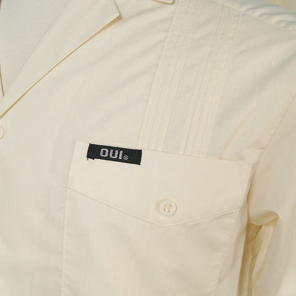 NOS 70s does 1950s Guayabera Shirt Cats Like Us
