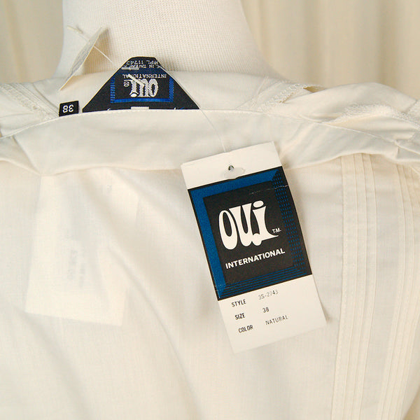 NOS 70s does 1950s Guayabera Shirt Cats Like Us