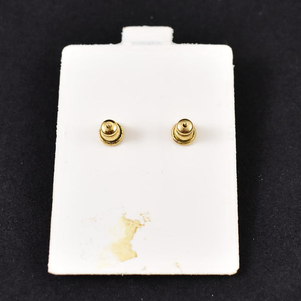 NOS Faceted Blk Bead Earrings Cats Like Us