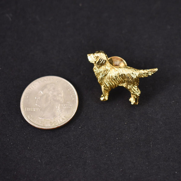 NOS Golden Retriever Dog Pin Cats Like Us
