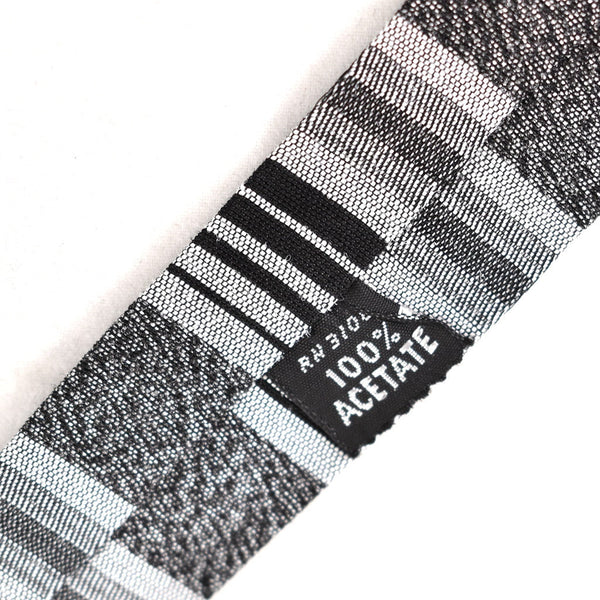 NOS Gray & Vintage Black Stripe Tie Cats Like Us