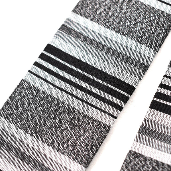 NOS Gray & Vintage Black Stripe Tie Cats Like Us