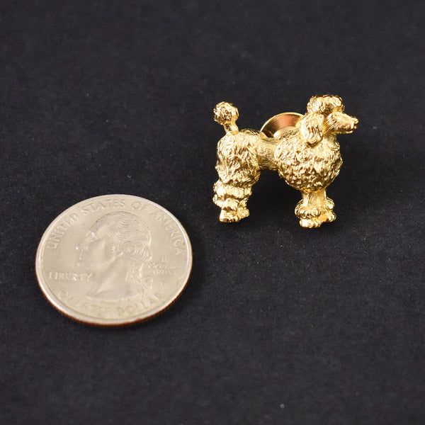 NOS Poodle Dog Pin Cats Like Us