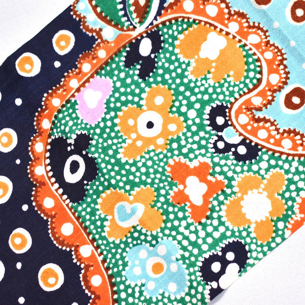 NOS Wild Psychedelic Vintage Scarf Cats Like Us