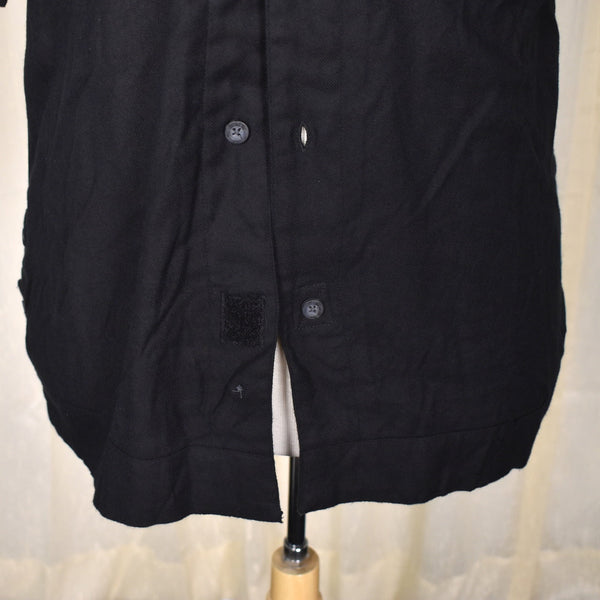 NWT 1950s Style Black Woolrich Tropical Shirt Cats Like Us