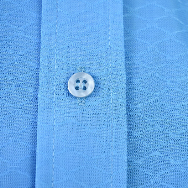 NWT 1960s Bright Blue Vintage Shirt Cats Like Us