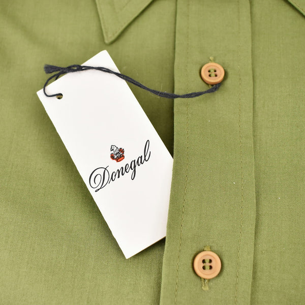 NWT 1960s Vintage Dark Green LS Shirt Cats Like Us