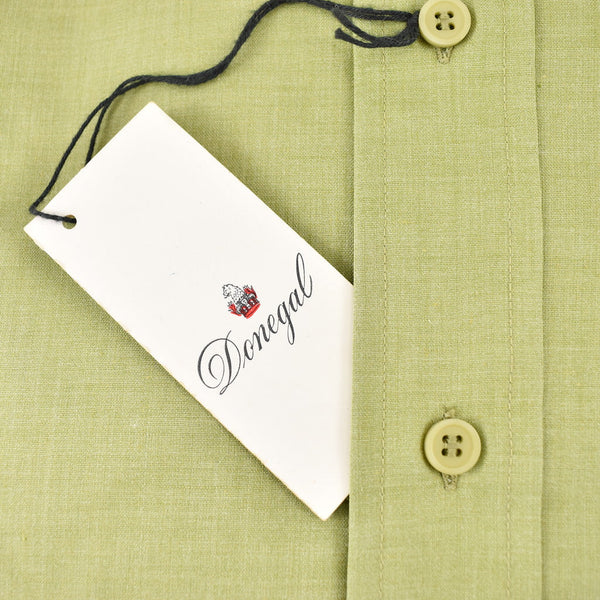 NWT 1960s Vintage  Olive Green LS Shirt Cats Like Us